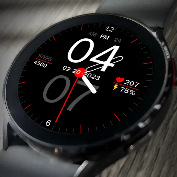 Key027 Hybrid Watch Face screenshot 1