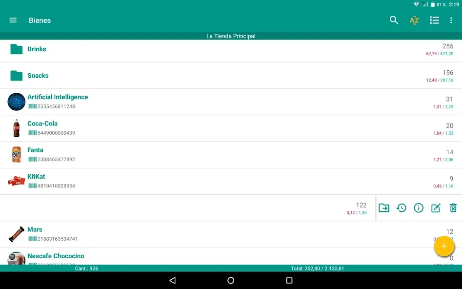 Stock e Inventario Simple screenshot 8