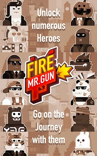 Fire! Mr.Gun - Bullet Shooting screenshot 12