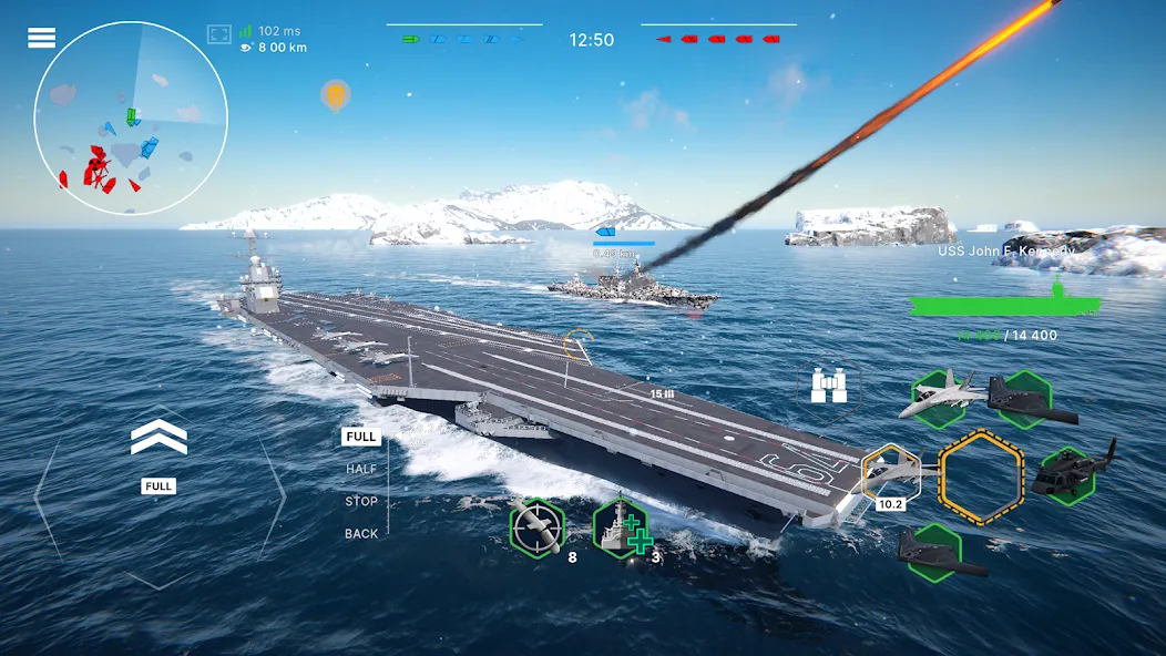 Warships Mobile 2 Jeux Bateau screenshot 2