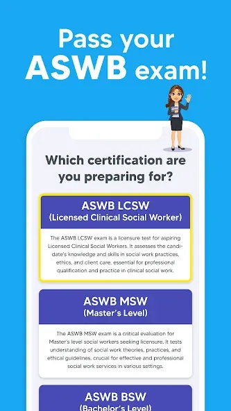 ASWB Exam Prep LCSW Test 2026 screenshot 1