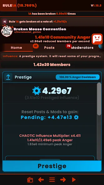 Rule1A Incremental: Idle Forum screenshot 4