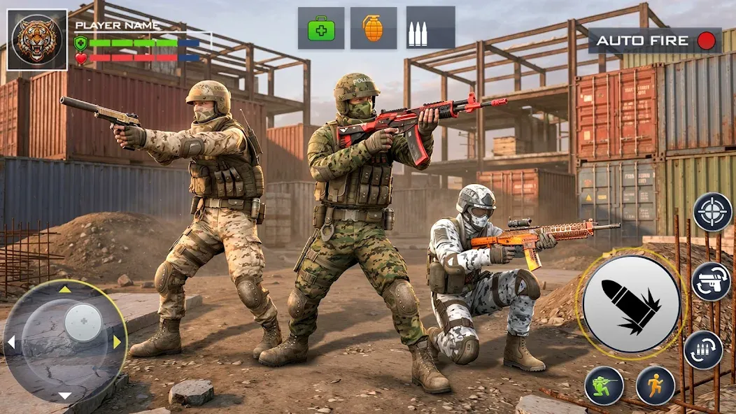 FPS Gun Battle Shooting Game screenshot 1