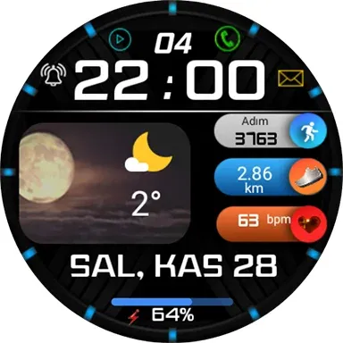 FSW248 digital Watchface screenshot 21