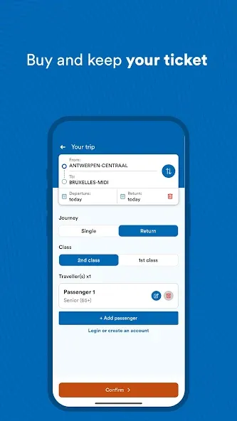 SNCB/NMBS: Timetable & tickets screenshot 4