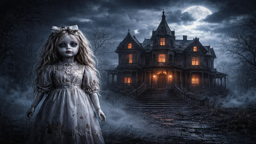 Scary Mansion: Horror Story 3D screenshot 1
