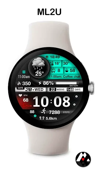 ML2U 264 Watch Face screenshot 4