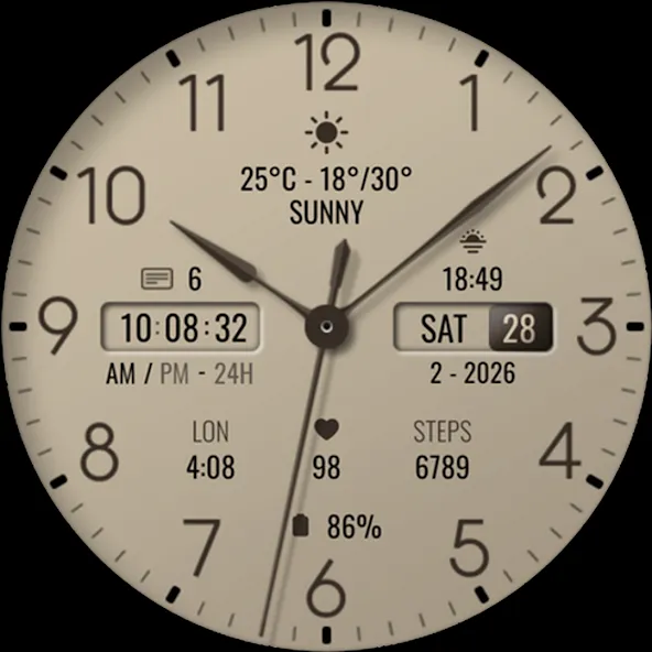 Watch face 10h08.com #132 screenshot 29