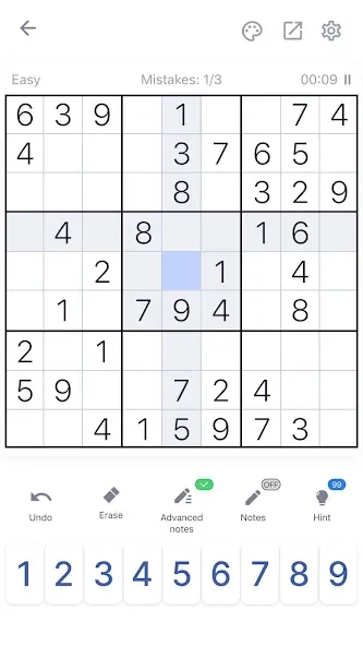 Sudoku - Classic Sudoku Puzzle screenshot 2
