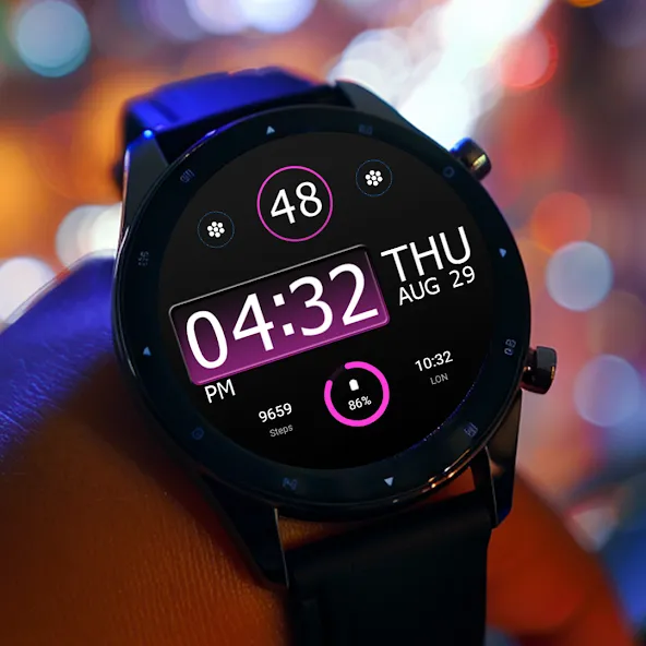 Key WF31 Digital Watch Face screenshot 2