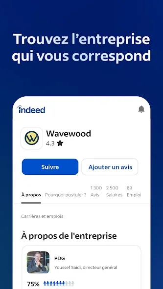 Indeed: Recherche d’Emploi screenshot 8