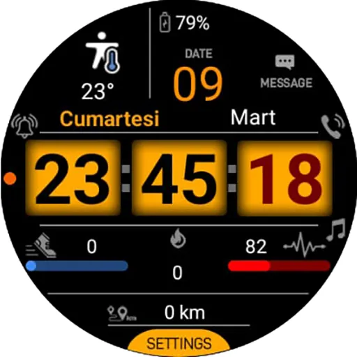 SO993 Watchface screenshot 30