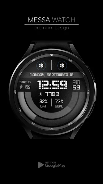 Digital Watch Face Premium screenshot 3