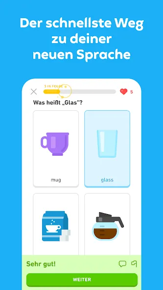 Duolingo: Sprachen & Schach screenshot 2