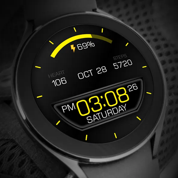 Key103 Digital Watch Face screenshot 7