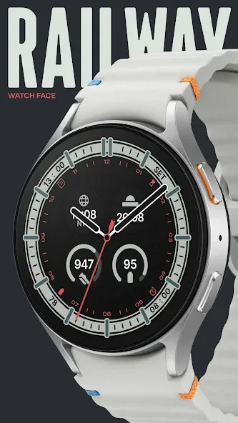 Railway Watch Face screenshot 1