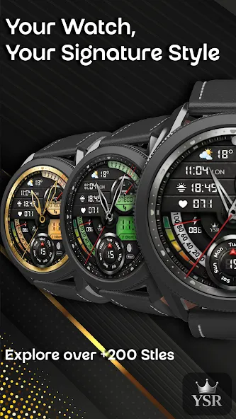 YSR003 Hybrid Watch Face screenshot 2