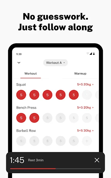 Stronglifts 5x5 Workout screenshot 10