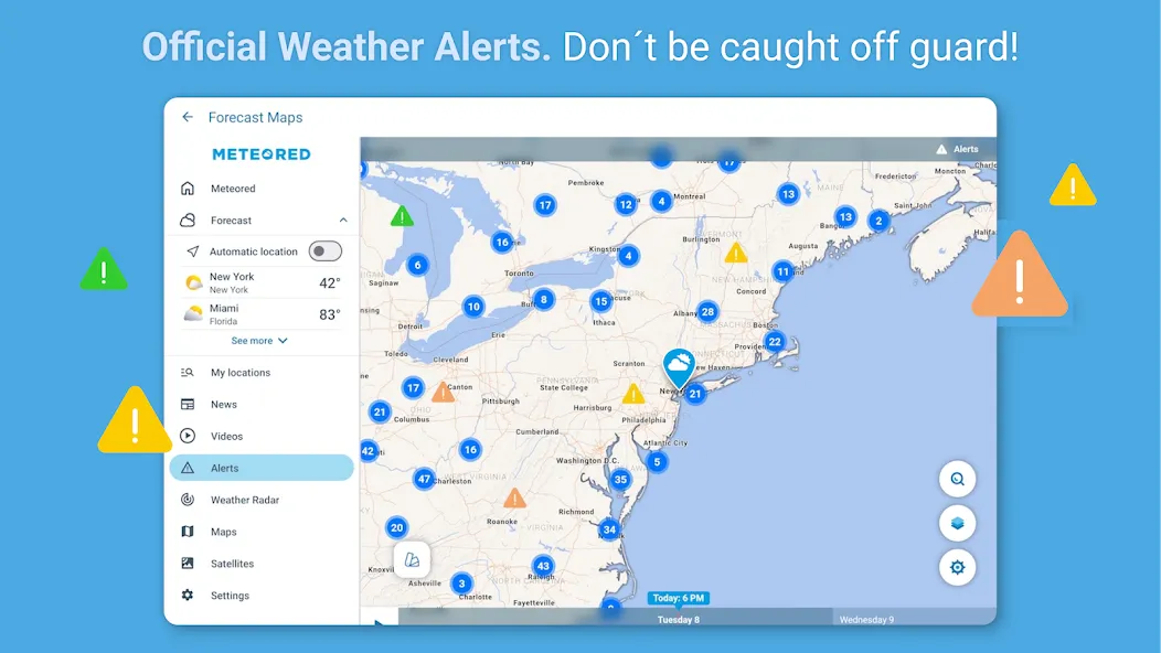Weather Radar - Meteored News screenshot 12