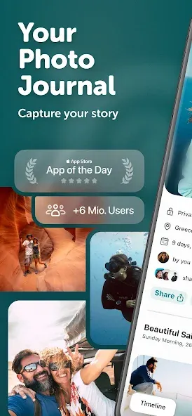 Journi Blog - Travel Diary screenshot 1