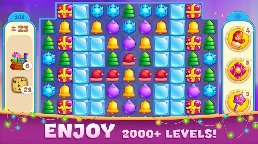 Christmas Sweeper 4 - Match 3 screenshot 6
