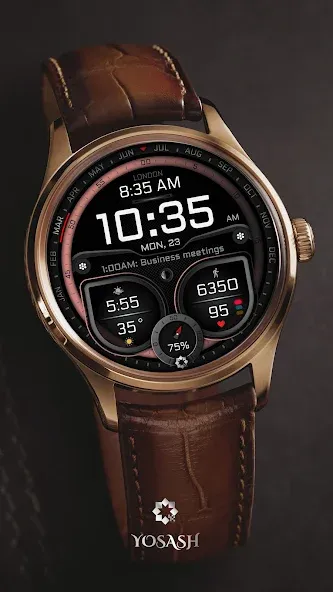 H380 Hybrid Watch Face screenshot 3
