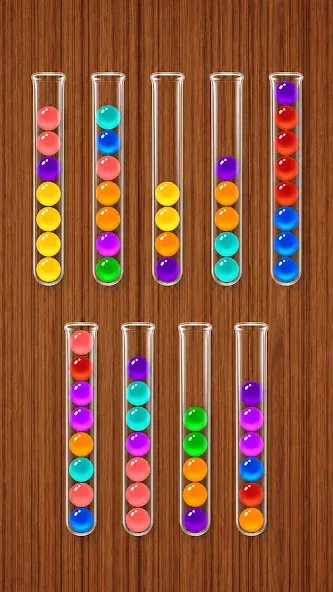 Ball Sort: Farbe Sortierspiels screenshot 5