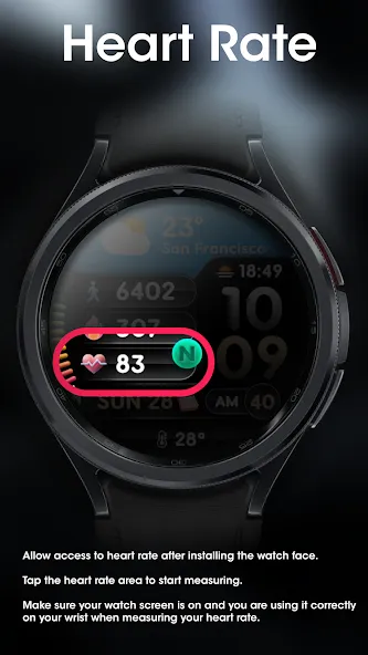 PRADO 68 Digital Watch Face screenshot 5