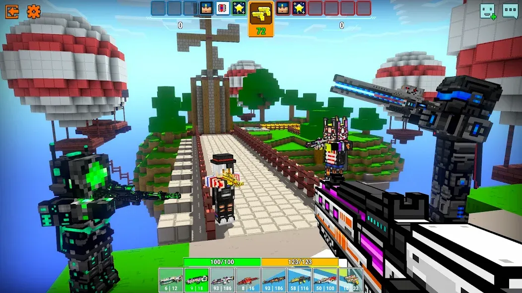 Cops N Robbers:Pixel Craft Gun screenshot 2