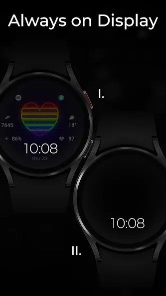 TVV Pride 4 Digital Watch Face screenshot 7