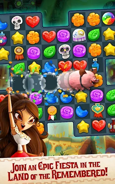 Sugar Smash: Book of Life screenshot 8