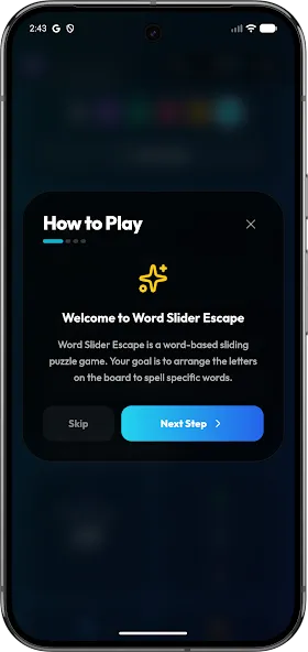 Sliding Words Escape Offline screenshot 8