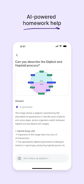 Course Hero: AI Homework Help screenshot 3