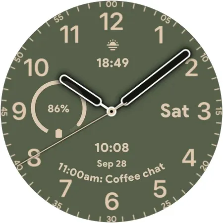 Simple Dial - Watch face screenshot 8