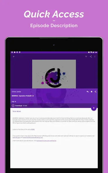 Podcast Player screenshot 13