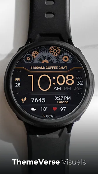 TVV05 Elegant Gears - Animated screenshot 1
