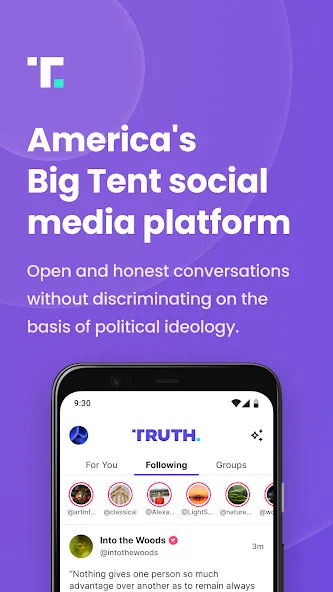 Truth Social screenshot 1