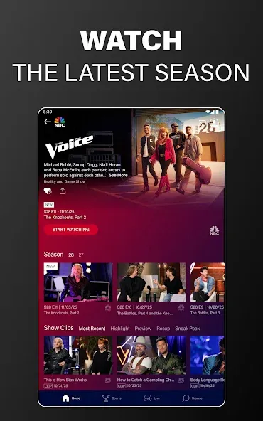The NBC App - Stream TV Shows screenshot 11