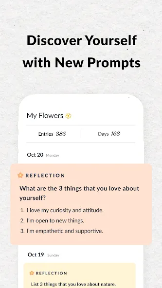 Daybloom: AI Self-Care Journal screenshot 4
