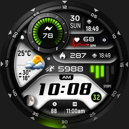 ML2U 356 Watch Face screenshot 28