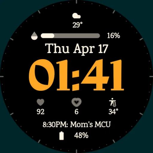 EXD158: Digital Watch Face screenshot 31