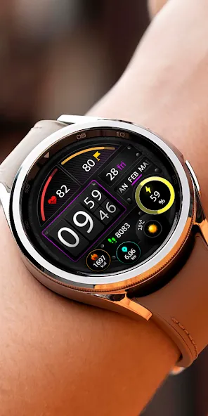 TechGauge Watch Face screenshot 5