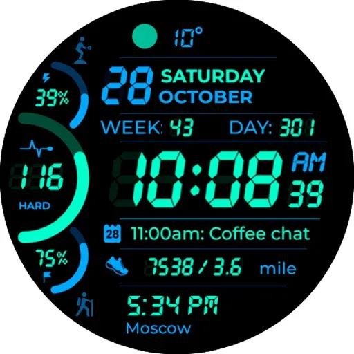 Chester Neo watch face screenshot 19