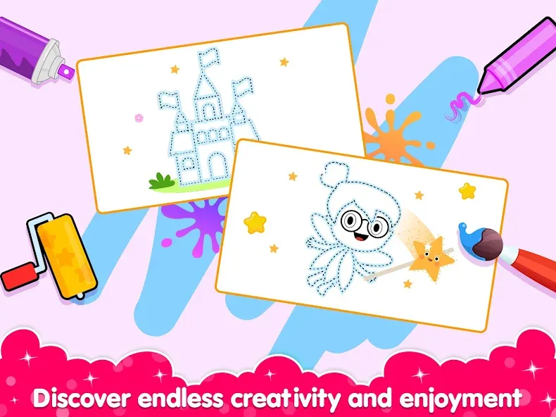 Coloring and Drawing For Girls screenshot 9