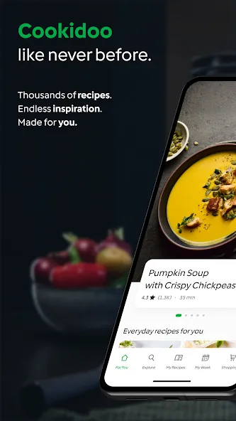 Thermomix Cookidoo App screenshot 1