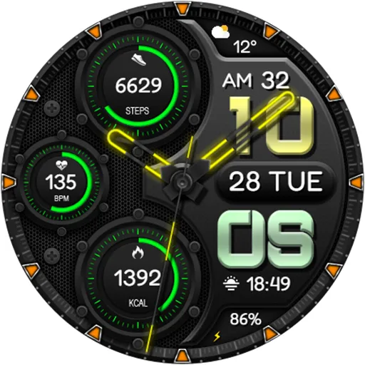 Hybrid GIMAGO URX19 Watch face screenshot 19