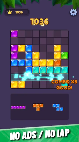 Block Blast: Classic Jewel screenshot 2