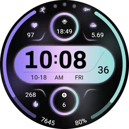 Colorful Components For WearOS screenshot 34