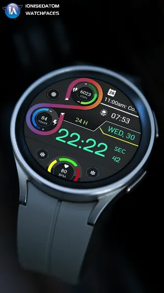 IA86 Digital Watchface screenshot 4