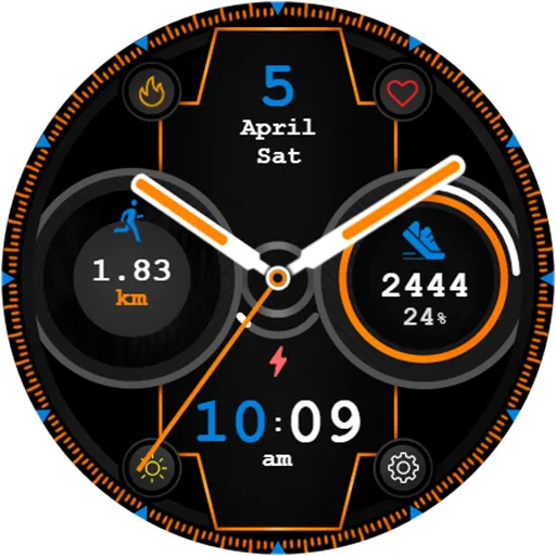 Hybrid VitalVibe Watch Face screenshot 17